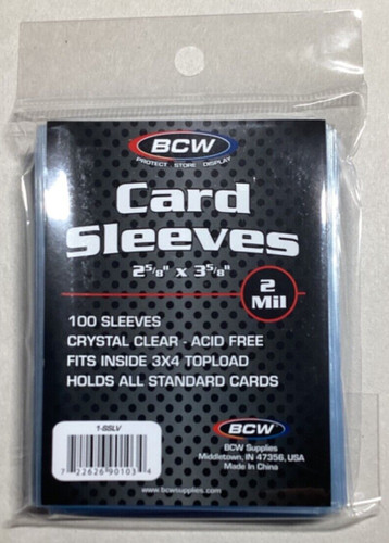 Bcw trading card sleeves - sleeves, 1